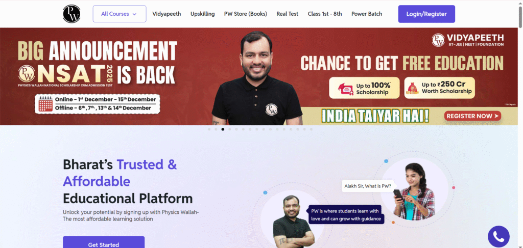 Physics Wallah рдРрдк рдХрд╛ рдЗрдВрдЯрд░рдлрд╝реЗрд╕ рдФрд░ рдСрдирд▓рд╛рдЗрди рдХреНрд▓рд╛рд╕ рдХрд╛ рд╕реНрдХреНрд░реАрдирд╢реЙрдЯ